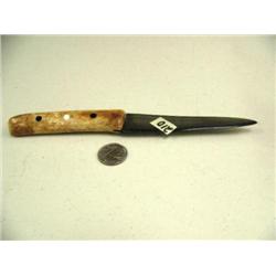 Ivory, whale bone and baleen letter opener 9" long (3)