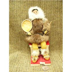 CHOICE on 3 Eva Hefler dolls: drummer 9" tall - 1988 (74)