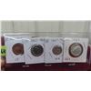 Image 1 : 1867-1967  2 Quarters, 2 Dimes, 2 Nickels, 2 Pennies