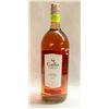 Image 1 : GALLO WHITE ZINFANDEL 1.5L 8% SWEETNESS RATING O3