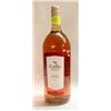 Image 1 : GALLO WHITE ZINFANDEL 1.5L 8% SWEETNESS RATING O3