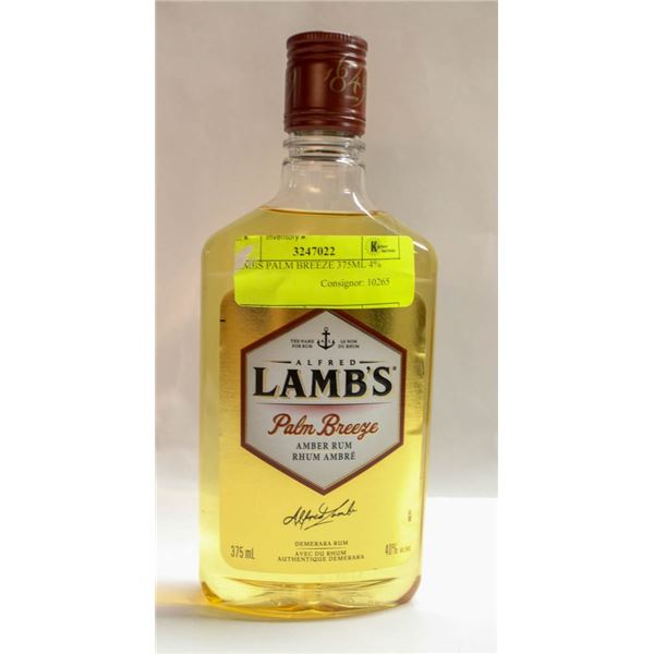 LAMBS PALM BREEZE 375ML 40%