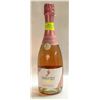 Image 1 : BAREFOOT BUBBLY PINK MOSCATO 750ML 8% SWEETNESS