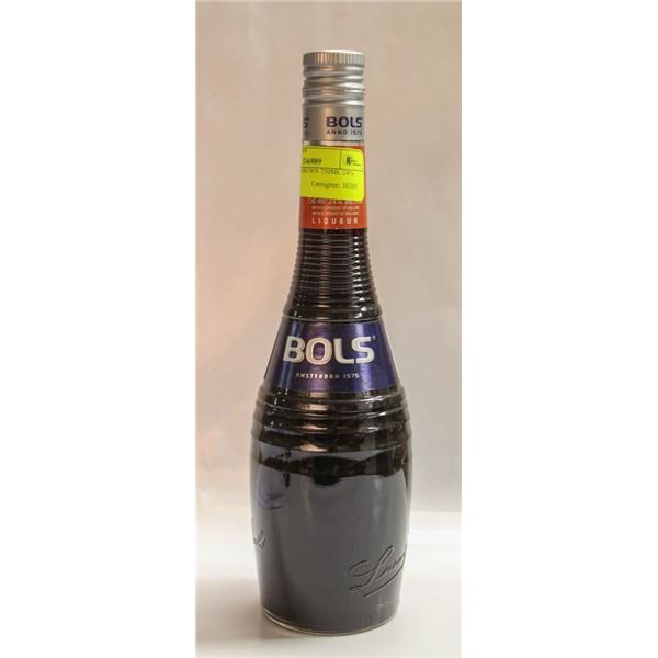 BOLS CACAO BROWN  LIQUEUR 750ML 24%
