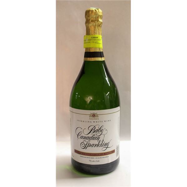 ANDRE'S BABY CANADIAN SPARKILING WHITE WINE 1.5L
