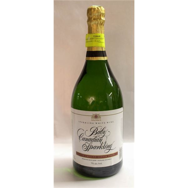 ANDRE'S BABY CANADIAN SPARKILING WHITE WINE 1.5L