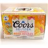 Image 1 : COORS SELTZER ISLAND BREEZE 12 PACK 325ML 4.5%