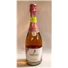 Image 1 : BAREFOOT BUBBLY PINK MOSCATO 750ML 8% SWEETNESS
