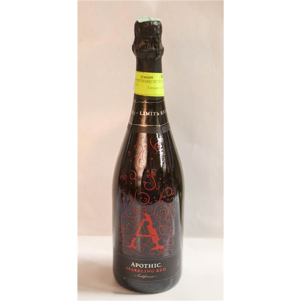 APOTHIC RED SPARKLING WINE 750ML 13.5%