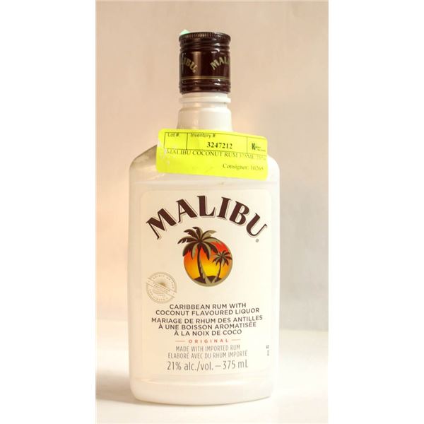 MALIBU COCONUT RUM 375ML 21%