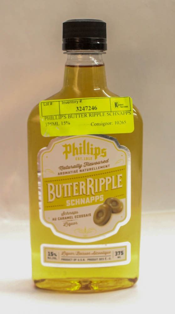 Butter Ripple Booze PHILLIP'S BUTTER RIPPLE SCHNAPPS 375ML 15%