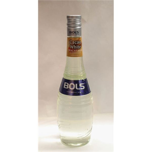 BOLS DE CREME DE CACAO WHITE LIQUOR 750ML 24%