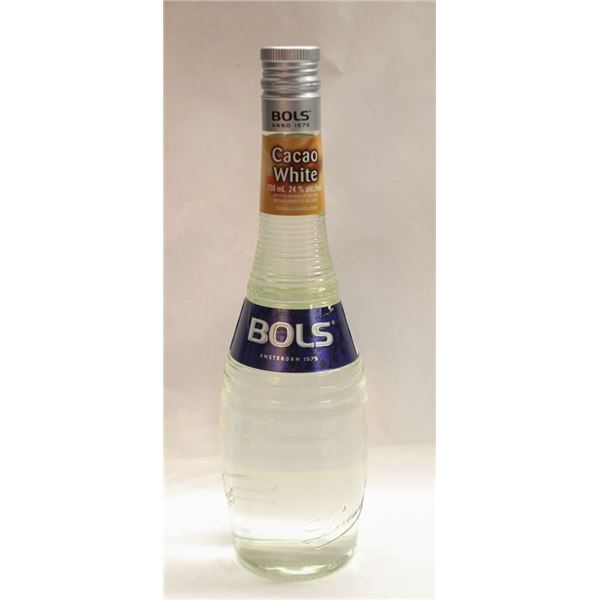 BOLS DE CREME DE CACAO WHITE LIQUOR 750ML 24%