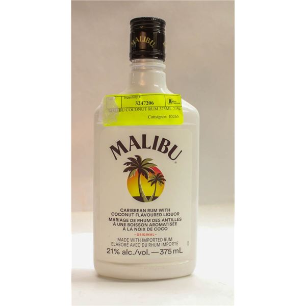 MALIBU COCONUT RUM 375ML 21%