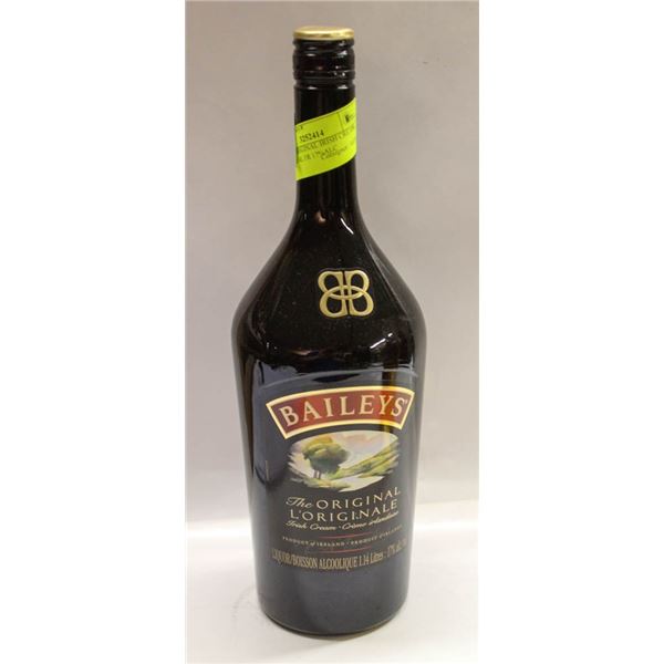 BAILEYS ORIGINAL IRISH CREAM LIQUOR 1.14LTR 17%ALC