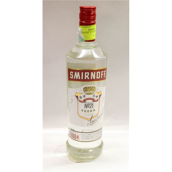 SMIRNOFF NO. 21 VODKA 750ML 40% ALC