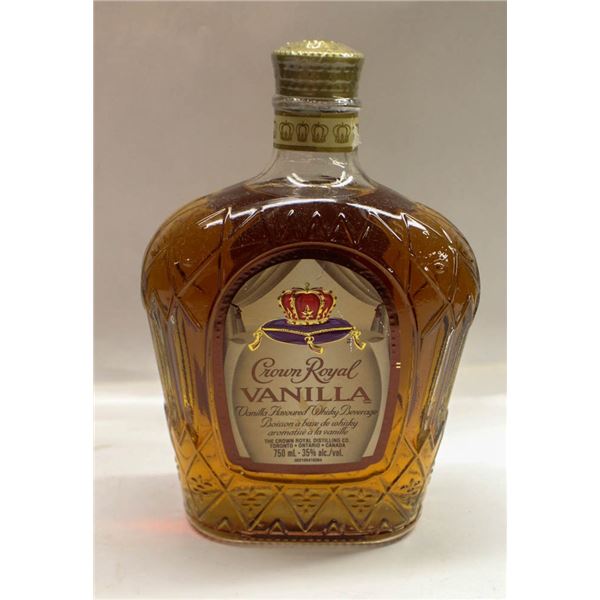 CROWN ROYAL VANILLA WHISKY 750ML 35%