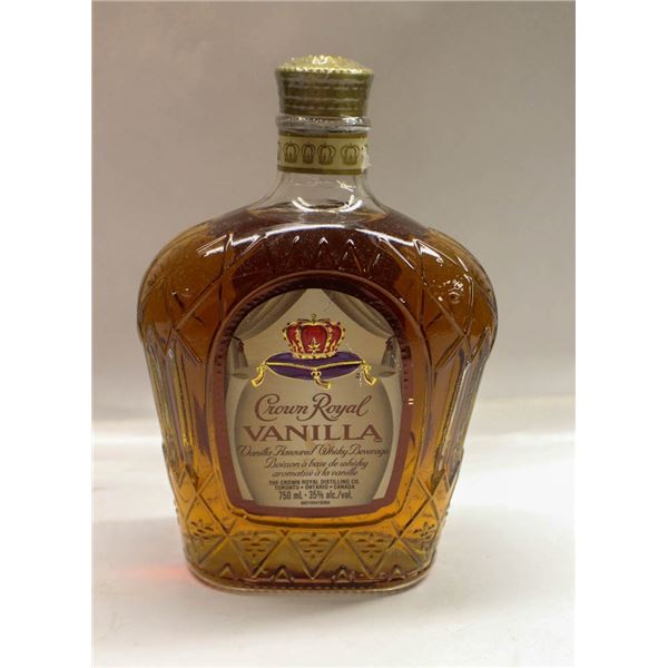 CROWN ROYAL VANILLA WHISKY 750ML 35%