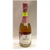 Image 1 : BAREFOOT BUBBLY PINK MOSCATO 750ML 8% SWEETNESS