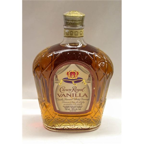 CROWN ROYAL VANILLA WHISKY 750ML 35%