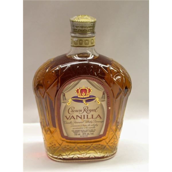 CROWN ROYAL VANILLA WHISKY 750ML 35%