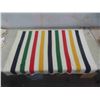 Image 2 : Vintage Hudsons Bay Company Throw Traditional HBC Colours 