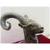 Image 8 : Antique Metal/Spelter Bighorn Sheep Statue 11'' H Makers Stamp on Bottom 