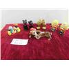 Image 1 : Vintage Salt and Pepper Shaker Lot: Yosemite Sam, Blackcats, Weiner Dogs, 