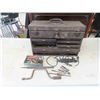Image 1 : Vintage Machinist Tool Chest with Engraver, Feeler Gauge & More 