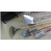 Image 2 : 7 Hand Yard Tools : Spade, Aluminum Shovel, Scuffler, Rake, Plus