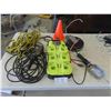 Image 1 : Extension Cords, 2 Trouble Lights Including Retractable Light, Ryobi 18V Charging