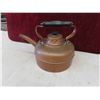 Image 2 : Copper Kettle, Wood Tray, Finger Jug, Vintage Scale, New Dead Bolt & More 