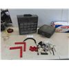 Image 1 : Metal Organizer 12'' x 5 1/2'' x 12'' Tall with Accessories 