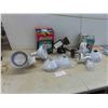 Image 1 : Motion Security Lights Some New Some Used, Exterior Light Fixture 