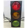 Image 2 : Plastic Toy Street Signal 4 1/2'' x 4 1/2'' x 12'' - Works 