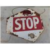 Image 2 : 3 Metal Signs: No Parking 12'' x 18'' , Stop 18'' x 18'' , 9:00-17:00 16'' x 