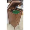 Image 2 : Phonola Oak Cabinet Gramophone No Crank 45'' x 18'' x 19'' 