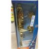 Image 2 : New in Box Schlage Brass Front Door Entry System 
