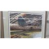 Image 2 : Ducks Unlimited Signed and Numbered Donald Curley Print 32'' x 38'' 