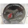 Image 2 : Official Winnipeg Jets VS New Jersey Devils Warm Up Puck 