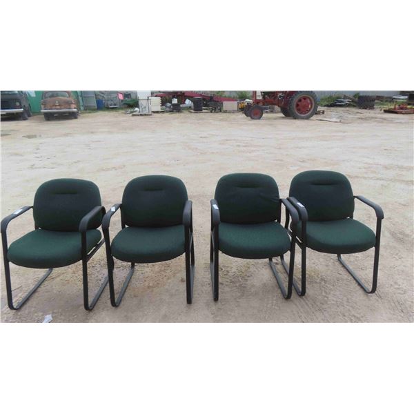 4 Arm Chairs / Waiting Room Chairs 