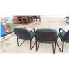 Image 8 : 4 Arm Chairs / Waiting Room Chairs 
