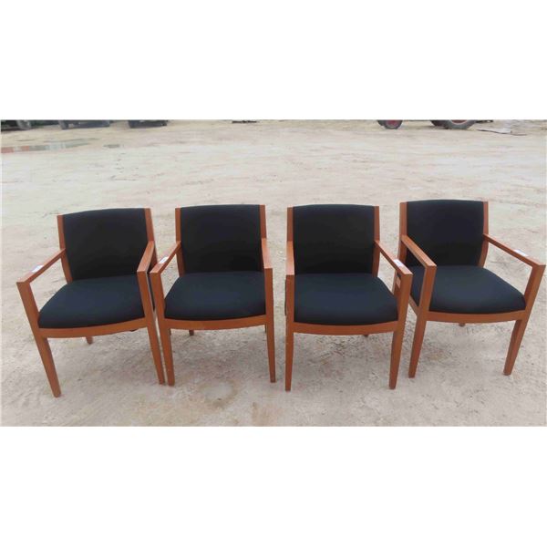 4 Arm Chairs / Waiting Room Chairs 