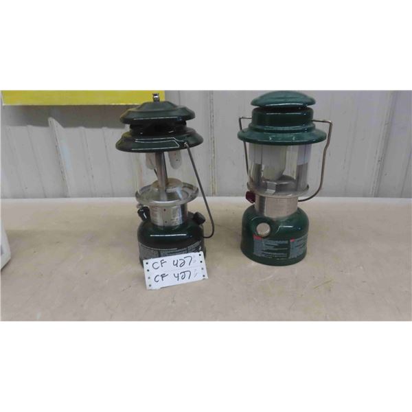 2 Coleman Lanterns Models 325 & 288A - Both Complete 