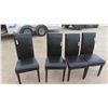 Image 1 : 4 Comfy Upholstered Dining Room Chairs 