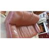 Image 3 : Leather/Leather-Style Love Seat 65'' Wide 