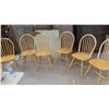Image 1 : 6 Matching Kitchen Chairs 