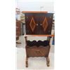 Image 1 : End Table / Magazine Rack 37'' x 17'' x 12'' 