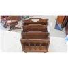 Image 2 : Walnut Magazine Rack 