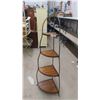 Image 1 : Corner What-Not Shelf 65'' x Up To 16'' x Up To 16'' 